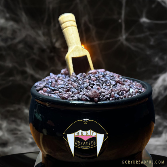 Slasher Sweetie Sizzling Room Salt Crystal Potpourri: Orange Spice Cinnabun - Picture 6 of 10